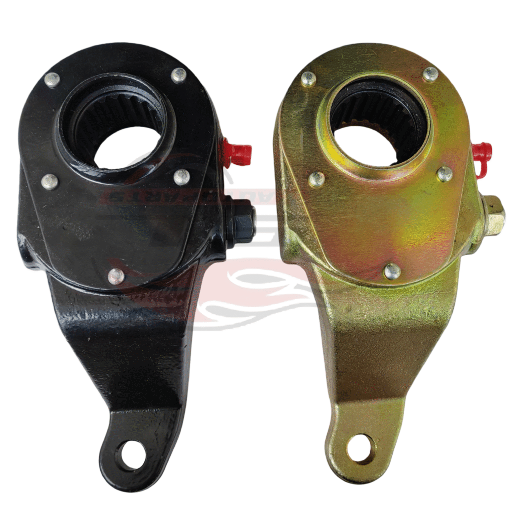 Premium Slack Adjuster on Truck (OEM 23202931157/KN44042) - 19-teeth manual brake adjuster for heavy-duty vehicles. Forged steel construction. ISO/TS16949 certified.