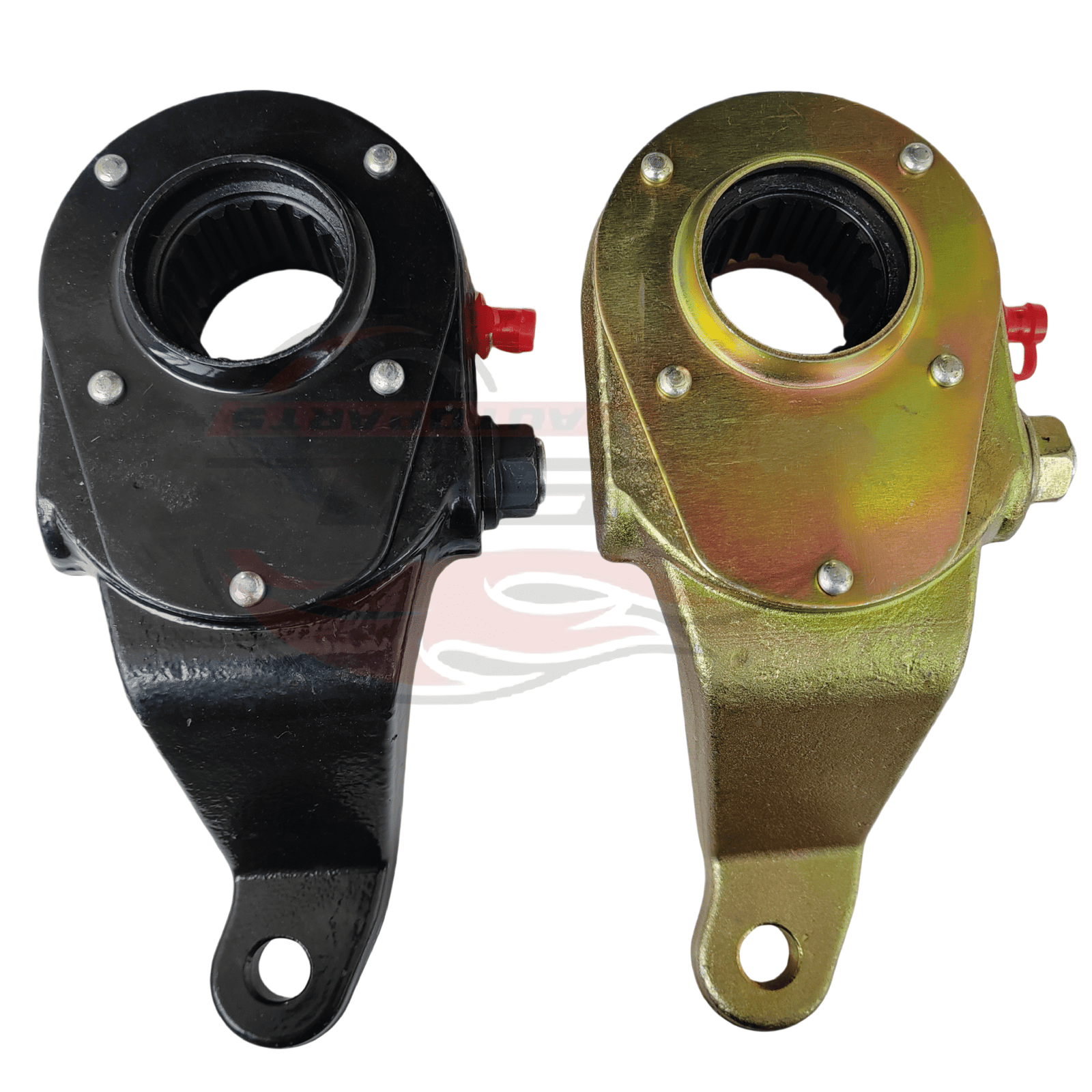 Premium Slack Adjuster on Truck (OEM 23202931157/KN44042) - 19-teeth manual brake adjuster for heavy-duty vehicles. Forged steel construction. ISO/TS16949 certified.