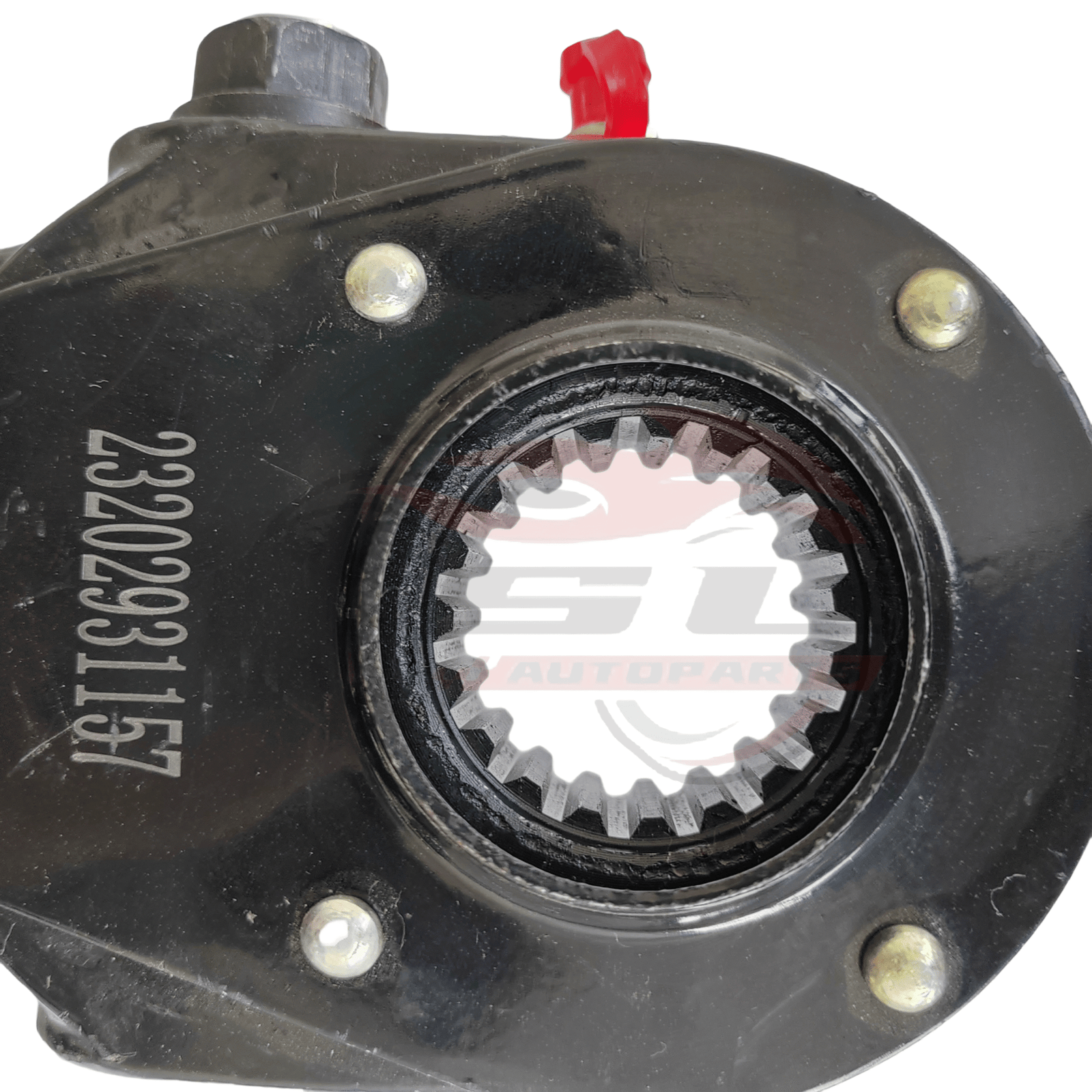 Slack Adjuster on Truck 23202931157 | Manual Brake Adjuster 1 Hole 19 Teeth - Image 4