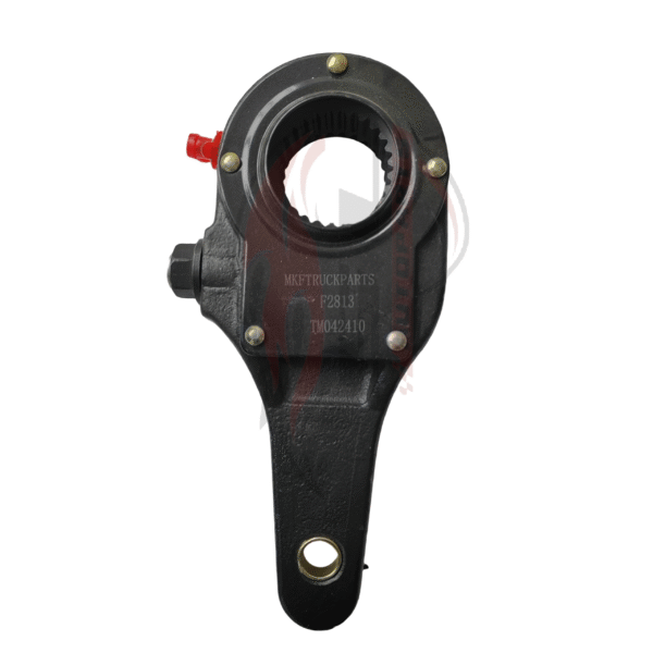 Premium Brake Slack Adjuster (OEM TM042410/F2813) - 25-teeth manual adjuster with 14mm bushing. Forged steel construction. ISO/TS16949 certified. Global shipping available.