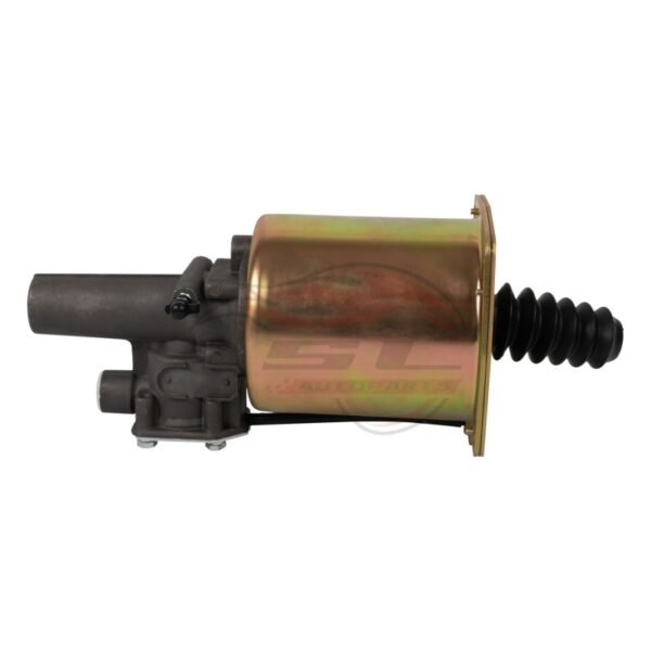 Premium Clutch Booster (OEM: 9725230041) made of durable steel. ISO-certified, 102mm DIA, 85mm stroke. Ideal for heavy-duty trucks & tractors. Global shipping.